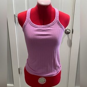 Girls more than magic purple  layering tank top size large